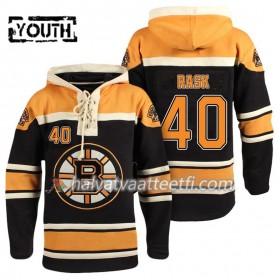 Lasten NHL Boston Bruins Tuukka Rask 40 Musta Sawyer Hooded Sweatshirt